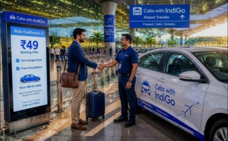 Indigo ने शुरू की ‘कैब्स विद इंडिगो’ सेवा