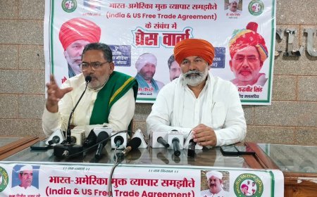 भारत-अमेरिका व्यापार समझौते में किसानों के हितों की रक्षा की मांग, भाकियू ने प्रधानमंत्री को भेजा पत्र