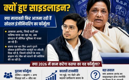 बसपा में आकाश आनंद क्यों हुए साइडलाइन? क्या मायावती फिर आजमा रही हैं सोशल इंजीनियरिंग का पुराना फॉर्मूला