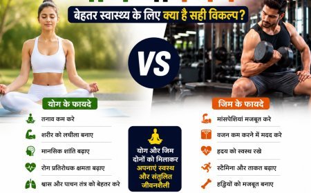 योग या जिम: बेहतर स्वास्थ्य के लिए क्या है सही विकल्प? जानिए विशेषज्ञों की राय
