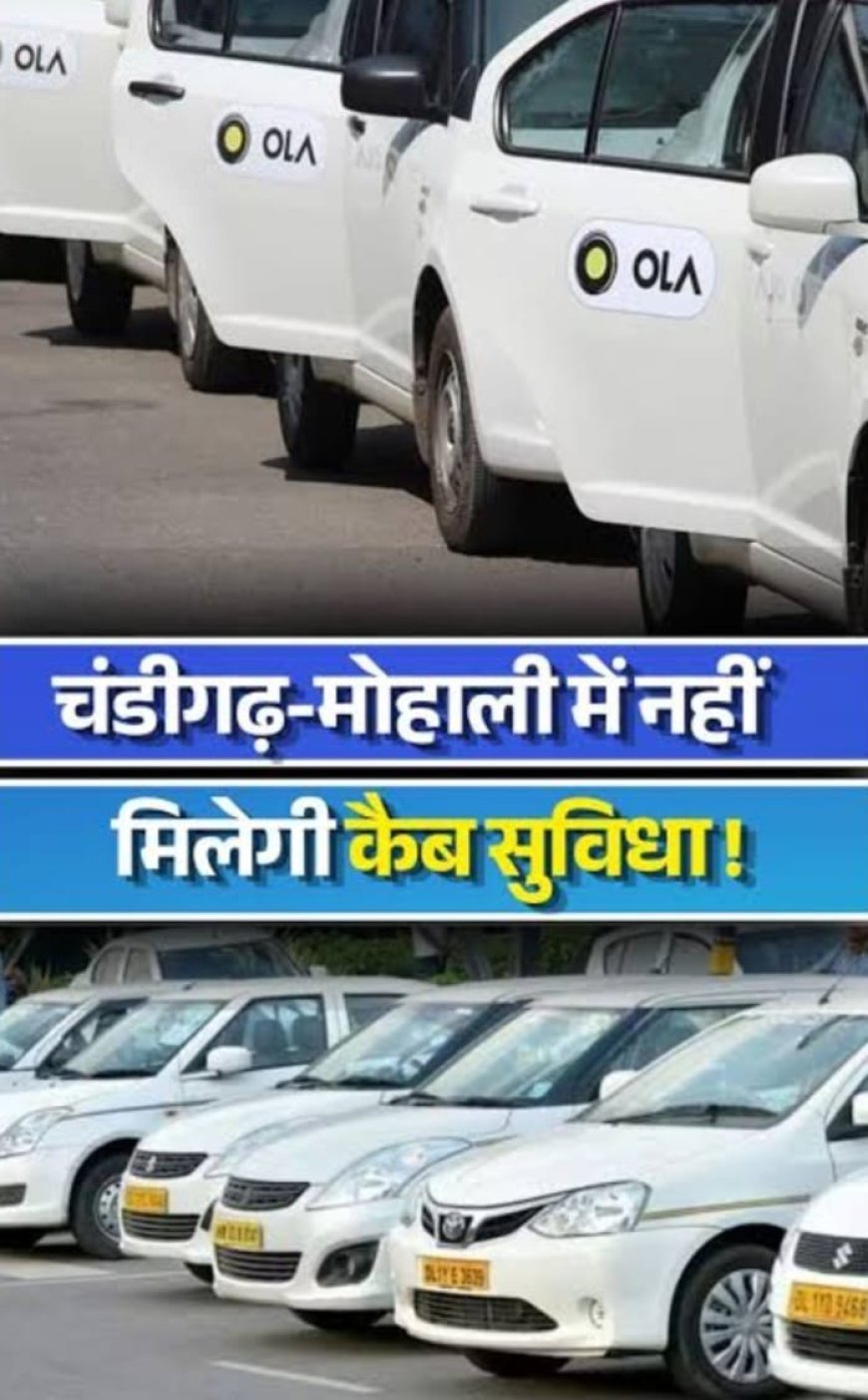 चंडीगढ़ में ओला कैब, बाइक टैक्सी सेवा पर रोक, लाइसेंस छह माह के लिए निलंबित