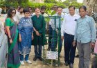 ग्रेटर नोएडा में पर्यावरण संरक्षण की बड़ी पहल औद्योगिक क्षेत्रों में लगेंगे पांच हजार से अधिक पौधे कर्मयोगियों का हुआ सम्मान