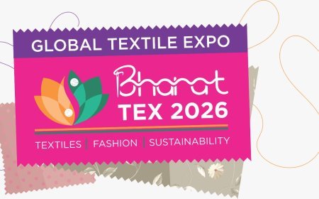 भारत टेक्स 2026; 14 जुलाई से भारत मंडपम में दुनिया का सबसे बड़ा टेक्सटाइल एक्सपो, 7,000 वैश्विक खरीदार होंगे शामिल