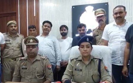 गाजियाबाद चलती कार में भ्रूण का लिंग परीक्षण करने वाला गिरोह पकड़ा, 4 आरोपी गिरफ्तार