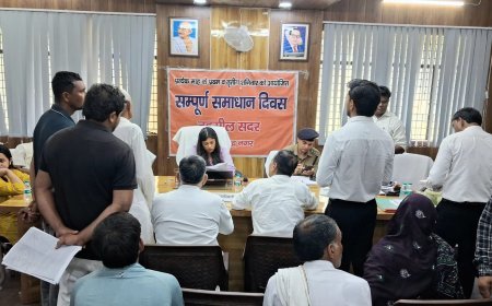 जनपद की तीनों तहसीलों में संपूर्ण समाधान दिवस का आयोजन