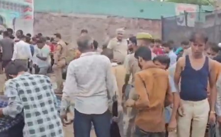 बुलंदशहर लगातार बारिश के बीच मस्जिद ढही, 3 लोगों की मौत, 4 घायल
