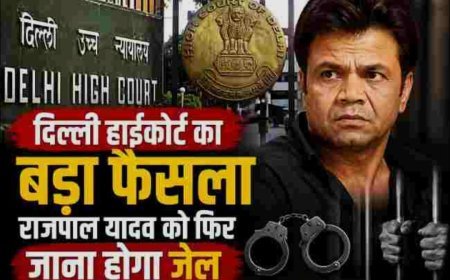चेक बाउंस मामलों में दिल्ली हाईकोर्ट ने अभिनेता राजपाल यादव को 3 महीने की जेल की सजा सुनाई