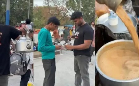 ₹5 की चाय ₹15 में बेचकर युवक ने ₹4,500 कमाने का दावा, सोशल मीडिया पर वायरल हुआ वीडियो