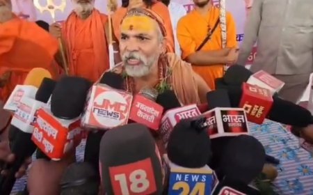 बहराइच में शंकराचार्य अविमुक्तेश्वरानंद का बड़ा बयान, योगी सरकार और राम मंदिर मुद्दे पर बोले