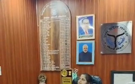 वेतन की मांग को लेकर सफाई कर्मचारियों ने की अधिशासी अधिकारी निहारिका चौहान से भेंट