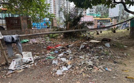 ग्रेटर नोएडा; परी चौक की सफाई, अतिक्रमण और जलभराव पर एक्टिव सिटीज़न टीम ने उठाए सवाल