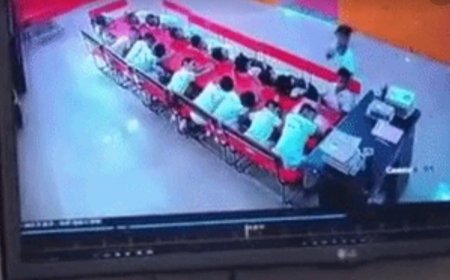 लखनऊ के निजी स्कूल में हैरान करने वाली घटना: नर्सरी के छात्र को क्लास मॉनिटर ने 12 मिनट तक पीटा, CCTV देखकर दहल गए परिजन