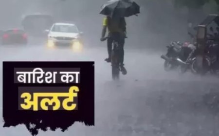 Delhi :दो दिन बरसेंगे बदरा, बारिश का यलो अलर्ट जारी