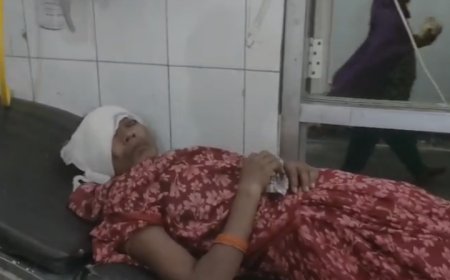 सीतापुर में खाना बनाते समय फटा प्रेशर कुकर, महिला की आंख में गंभीर चोट