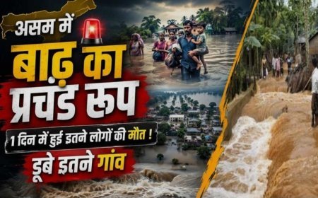 असम में बाढ़ का तांडव, 68 लोगों की मौत और 5 लाख से ज्यादा लोग प्रभावित; NDRF का रेस्क्यू जारी