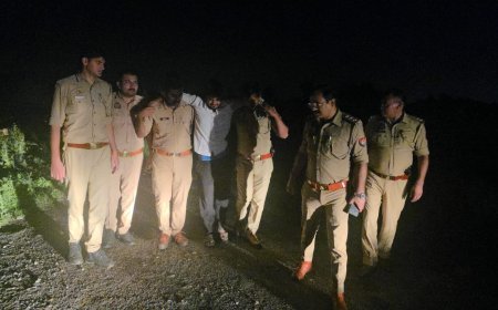 ग्रेटर नोएडा में गोकशी करने वाले गिरोह से पुलिस की मुठभेड़, एक तस्कर घायल, तीन फरार