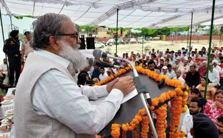 पेड़ लगाना ही नहीं, उन्हें बचाना भी हमारा कर्तव्य, पेड़ लगाकर हमें धरती को हरा-भरा बनाना है : ऊर्जा मंत्री अनिल विज