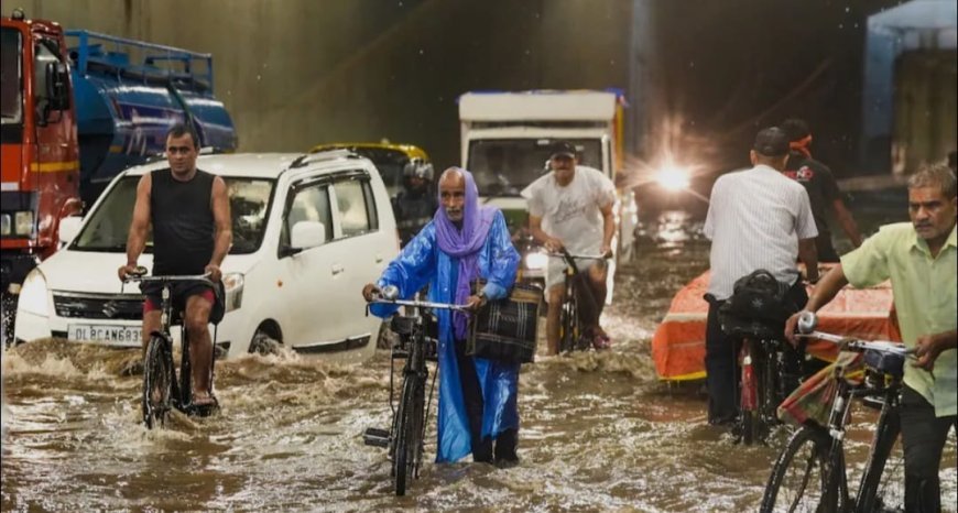 पहली बारिश में सरकार के दावों पर कांग्रेस ने उठाए सवाल