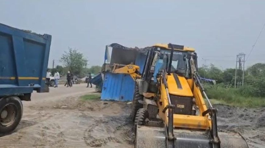 ग्रीन बेल्ट बचाने के लिए यीडा का अभियान, करोड़ों की भूमि कब्जामुक्त