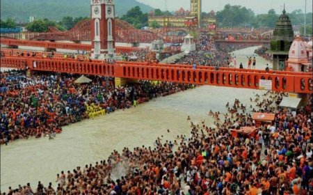कांवड़ मेले के आठवें दिन हरिद्वार से 39 लाख से अधिक कांवड़िये गंगाजल लेकर रवाना