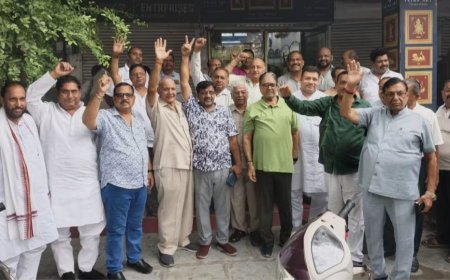 हाउस टैक्स के खिलाफ आंदोलन तीखा, 15 अगस्त को 12 व्यापारियों के आत्मदाह की चेतावनी