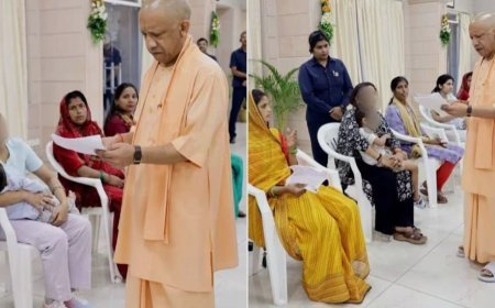 मूसलाधार बारिश में बच्चे को लेकर ‘जनता दर्शनÓ पहुंचीं मां, सीएम योगी ने इलाज के लिए तत्काल आर्थिक सहायता के दिए निर्देश