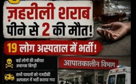 गुजरात में जहरीली शराब से दो और लोगों की मौत के बाद मृतकों की संख्या बढ़कर 13 हुई