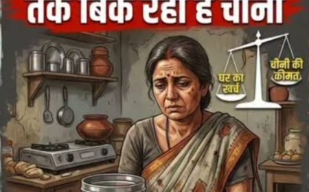 चीनी के बढ़ते दामों से बिगड़ा घर का बजट