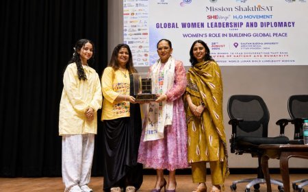 धरती से अंतरिक्ष तक बेटियों की उड़ान, रक्षाबंधन पर मिला वैश्विक संदेश
