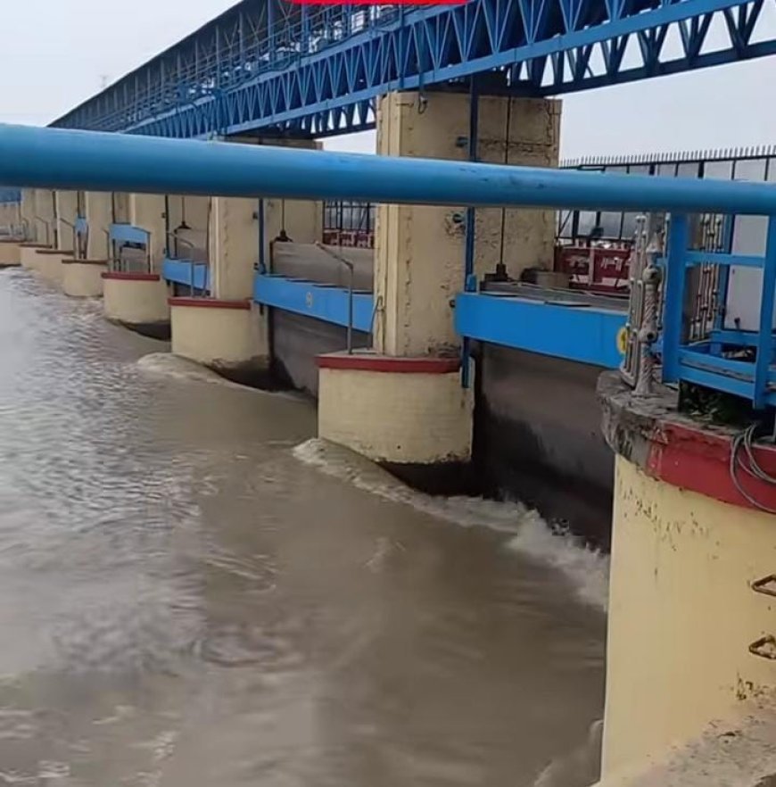 पहाड़ों में मूसलाधार बारिश का असर, गंगा उफान पर; कर्णवास, राजघाट और नरोरा, रामघाट घाटों पर हाई अलर्ट