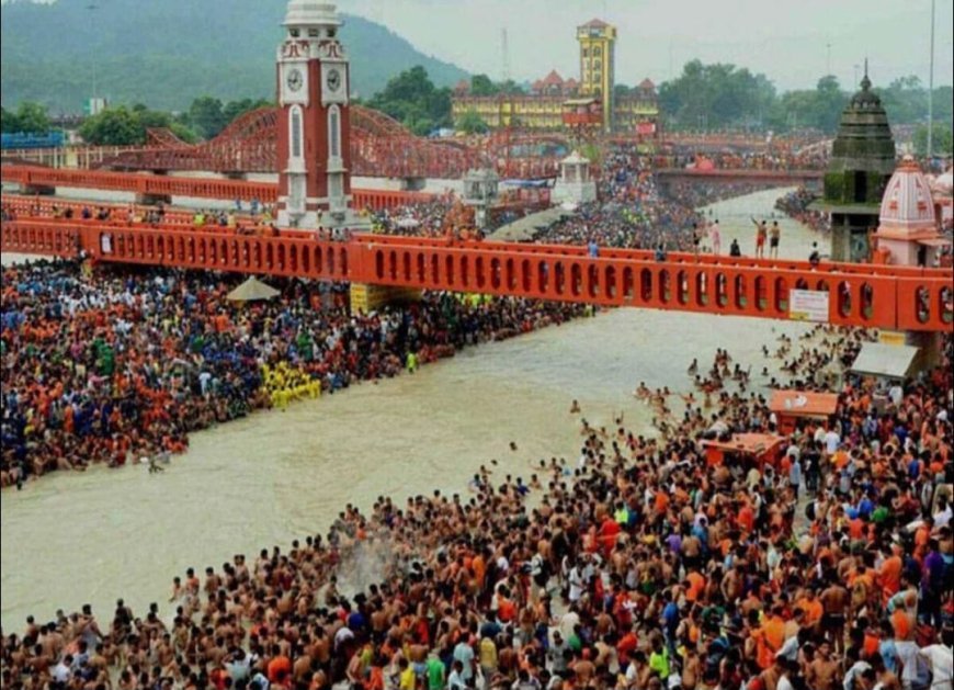 कांवड़ मेले के आठवें दिन हरिद्वार से 39 लाख से अधिक कांवड़िये गंगाजल लेकर रवाना