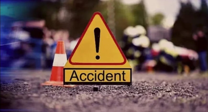 गाजियाबाद में दबिश से लौट रही पुलिस टीम की कार कैंटर से भिड़ी, हादसे में सब इंस्पेक्टर की मौत