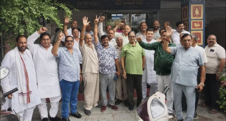 हाउस टैक्स के खिलाफ आंदोलन तीखा, 15 अगस्त को 12 व्यापारियों के आत्मदाह की चेतावनी