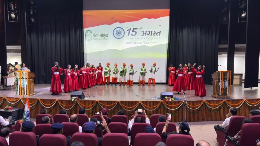 ग्रेनो प्राधिकरण में आयोजित ध्वजारोहण समारोह में एसीईओ सौम्य श्रीवास्तव ने किया आह्वान