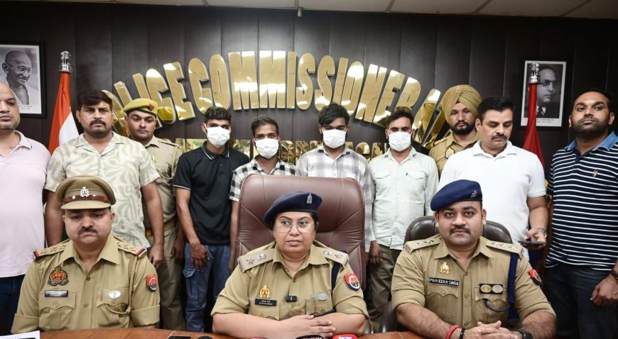 अंतरराज्यीय वाहन चोर गिरोह का पर्दाफाश, चार गिरफ्तार,12 चोरी की बाइक और वैगनार बरामद