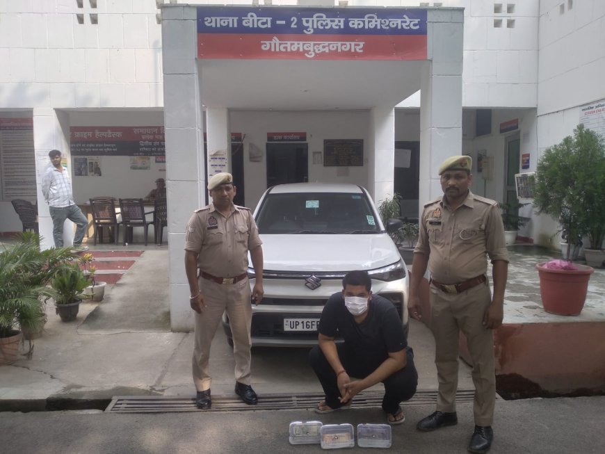 ग्रेटर नोएडा के अल्फा-1, घरौंदा अपार्टमेंट में चोरी के खौफ के बीच निकला 'फर्जी लूट' का मास्टरमाइंड, ब्लिंकिट के ₹3.88 लाख हड़पने वाला गिरफ्तार