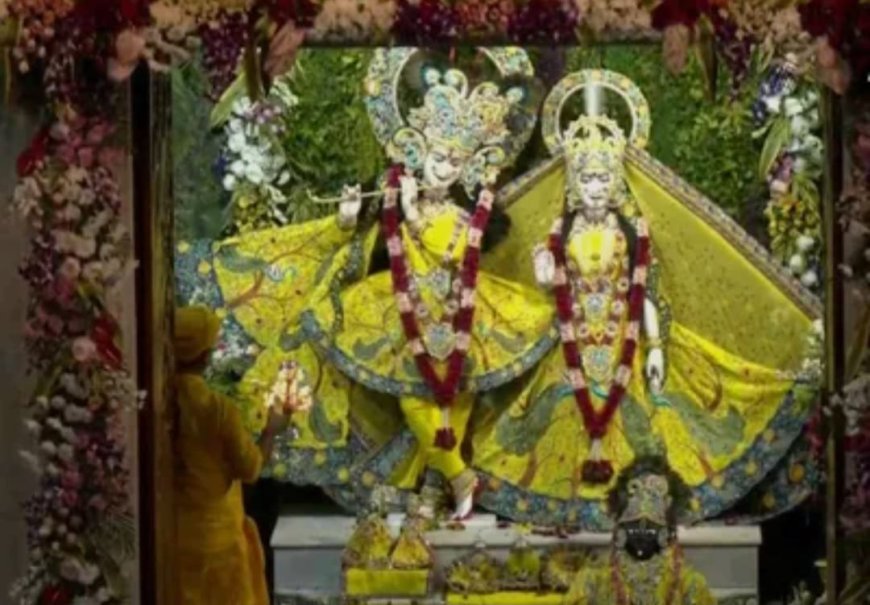 कृष्णोत्सव में दिखा वृंदावन का रंग, महाअभिषेक में उमड़े श्रद्धालु