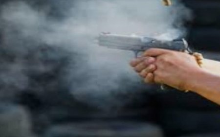 कैफे में विवाद के बाद फायरिंग से अफरातफरी मची