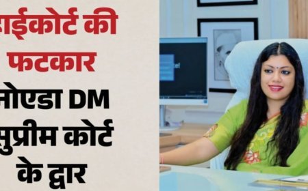 नोएडा डीएम को हाईकोर्ट की फटकार: पांच लाख जुर्माने के खिलाफ पहुंचीं सुप्रीम कोर्ट, छात्रा पर लगाया था एनएसए