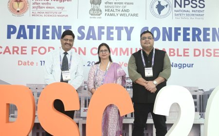 AIIMS नागपुर में चमका GIMS ग्रेटर नोएडा, राष्ट्रीय रोगी सुरक्षा सम्मेलन में मेडिकल इनोवेशन सेंटर की पहल की सराहना