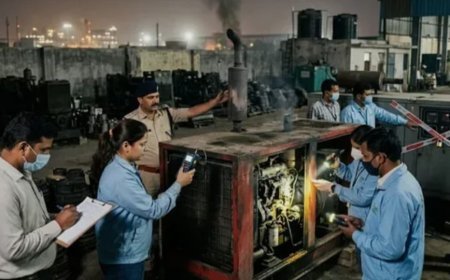 एनसीआर में प्रदूषण मानकों के उल्लंघन पर 25 डीजल जनरेटर होंगे सील