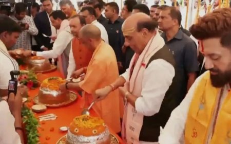 प्रधानमंत्री के जन्मदिवस पर भाजपा ने लगाया लंगर