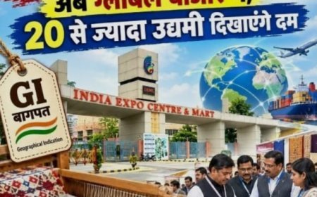 यूपी इंटरनेशनल ट्रेड शो में दिखेगा बागपत का हुनर