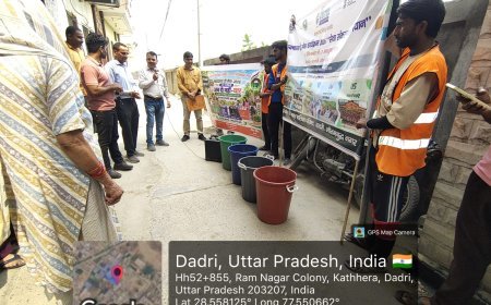 दादरी में ‘स्वच्छता ही सेवा’ अभियान के तहत जागरूकता कार्यक्रम, वार्ड-11 में 4-बिन सेग्रीगेशन की दी जानकारी