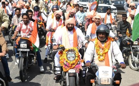 वडनगर से वाराणसी तक ‘सेवा संकल्प यात्रा’ का सिकंदराबाद में भव्य स्वागत