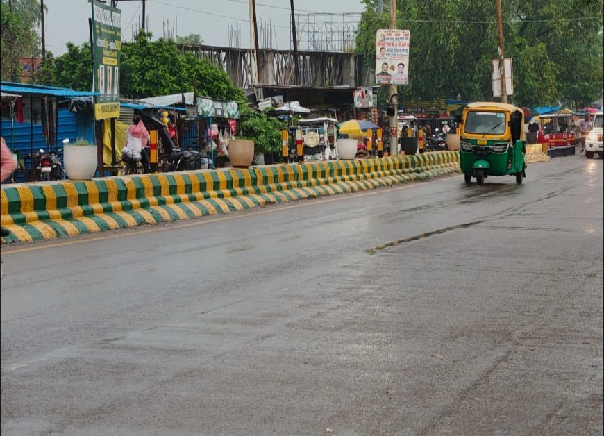 स्वामी दयानंद मार्ग जाम से आजाद, 900 मीटर का सफर अब पांच मिनट में