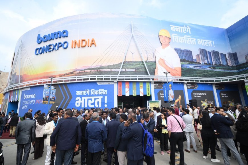 ग्रेटर नोएडा में बाउमा कॉनएक्सपो इंडिया 2026 का आगाज