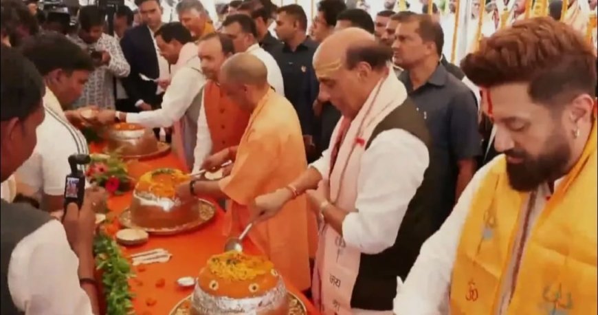 प्रधानमंत्री के जन्मदिवस पर भाजपा ने लगाया लंगर