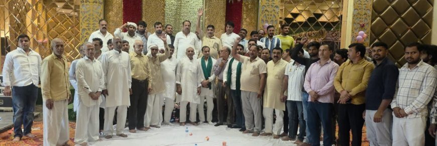 नोएडा के 81 गांवों में सीवर और जल के स्थाई कनेक्शन की मांग को लेकर भारतीय किसान संगठन की बैठक आयोजित