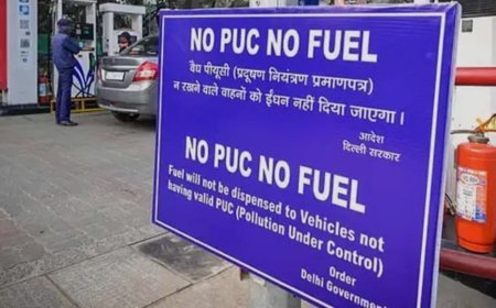दिल्ली-NCR में आज से बिना PUC नहीं मिलेगा पेट्रोल-डीजल और CNG, 10 हजार का कटेगा चालान